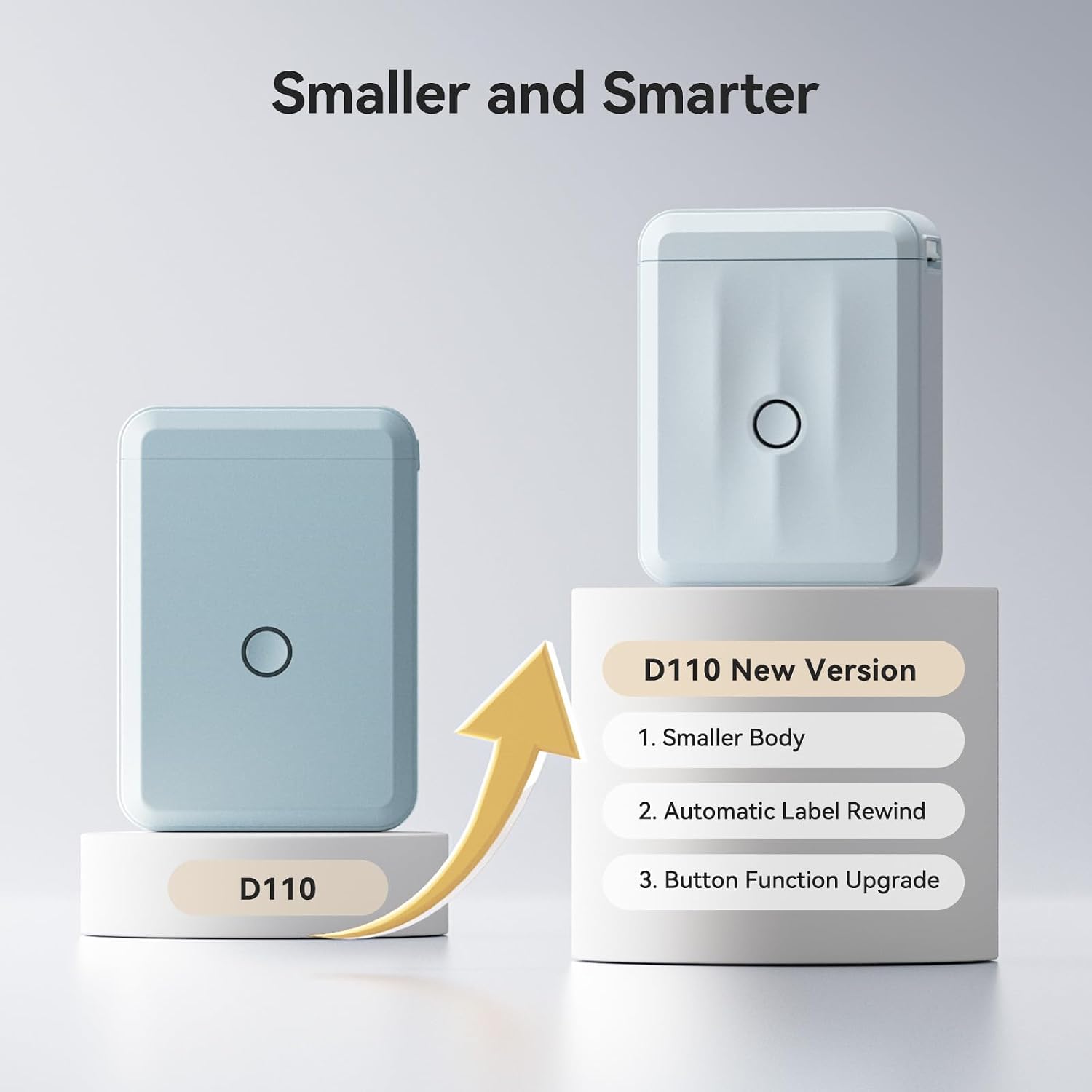 Detalle 2 de NIIMBOT D110 New Version 203DPI mini label printer