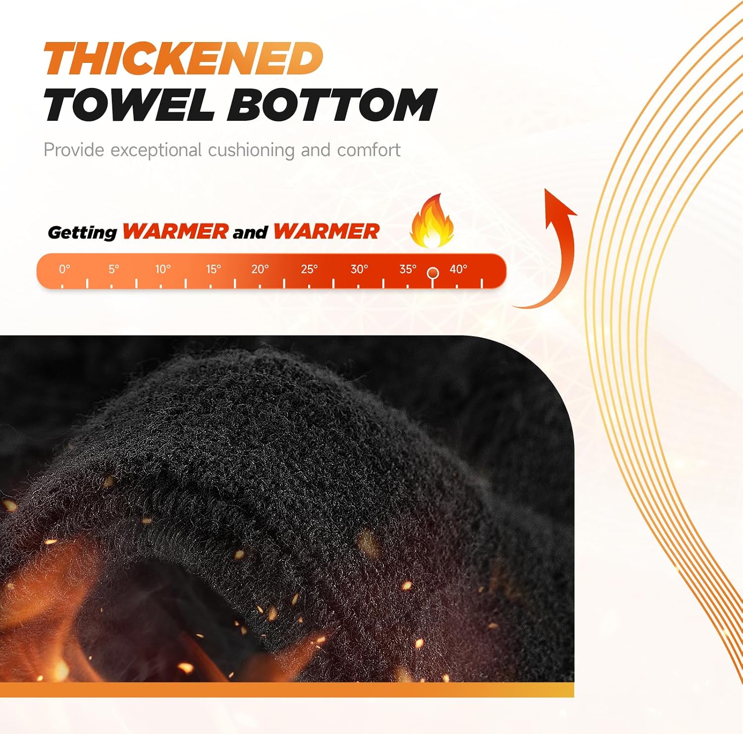Thumbnail 4 de RUIXUE Mens Thermal Socks for Winter 5 Pairs 👣