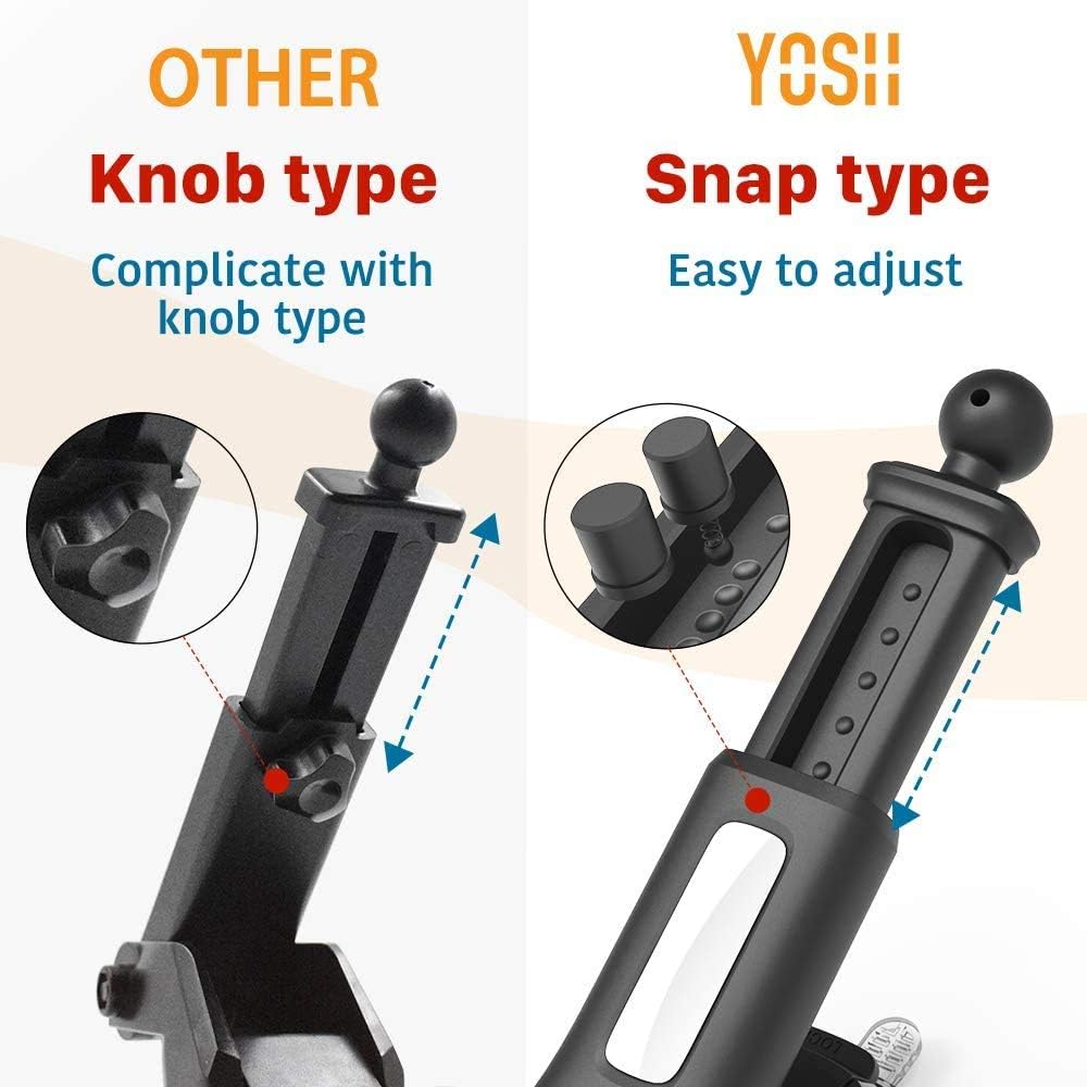 Thumbnail 4 de YOSH Magnetic Phone Holder for Dashboard & Windscreen with 6 Strong Magnets and Washable Suction Cup
