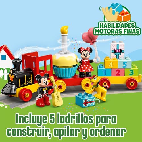 Thumbnail 3 de LEGO DUPLO Disney Tren de Cumpleaños de Mickey y Minnie 10941