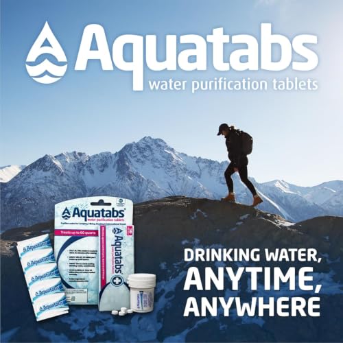 Detalle 2 de Aquatabs Water Purification Tablets, 397mg 100 Pack for Camping & Emergency