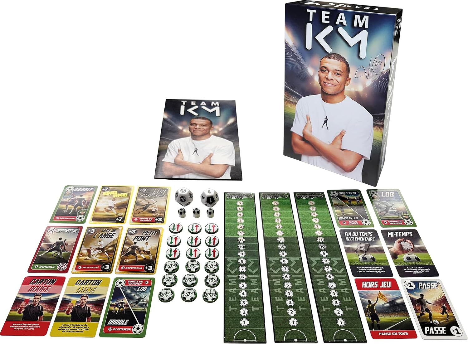 Thumbnail 1 de Asmodee – Team KM Be in The Game – Jeu de Cartes Football Kylian Mbappé