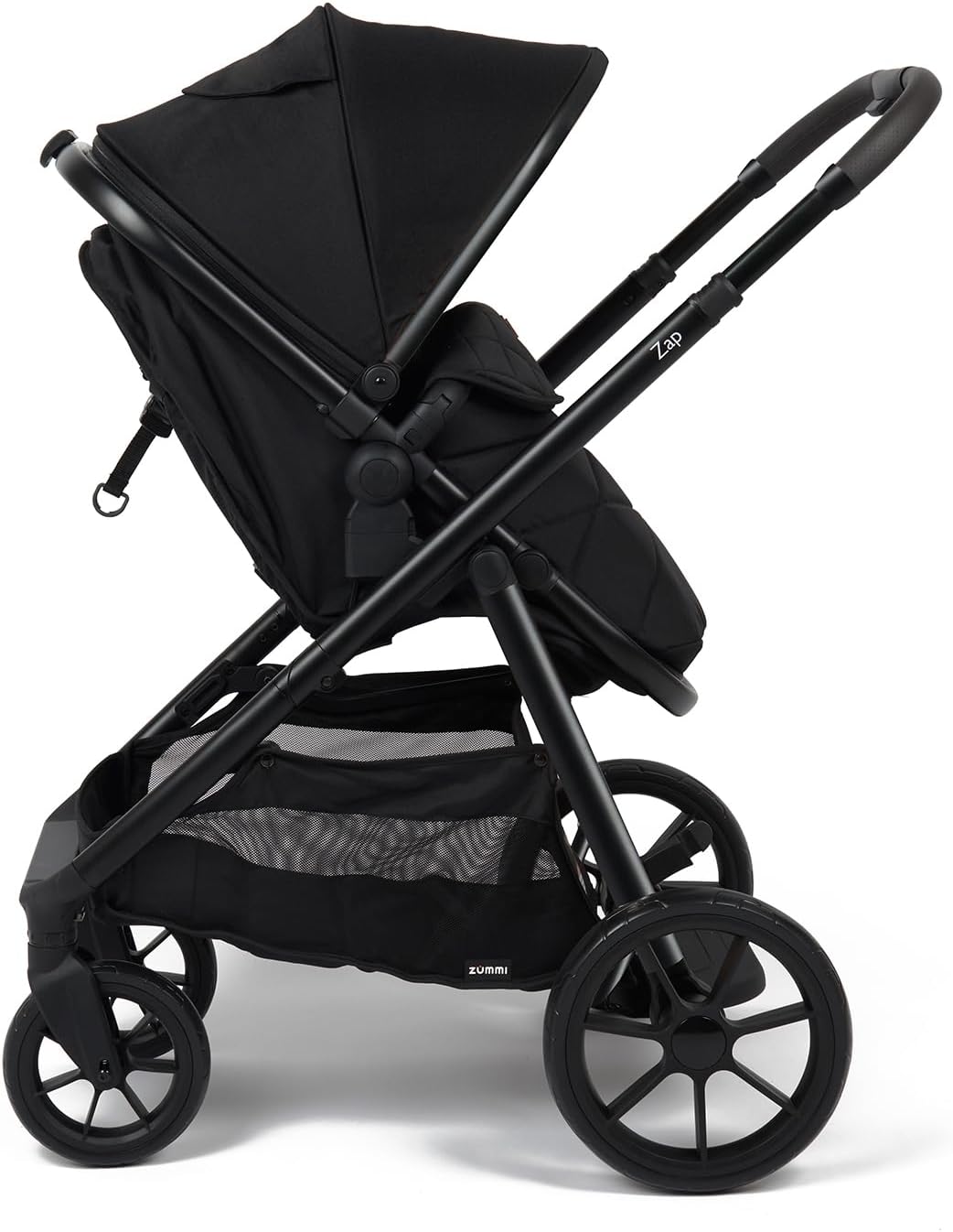 Thumbnail 3 de BABYLO Zap Travel System with i-Size Infant Carrier, ride-on board and organiser (black/on black)