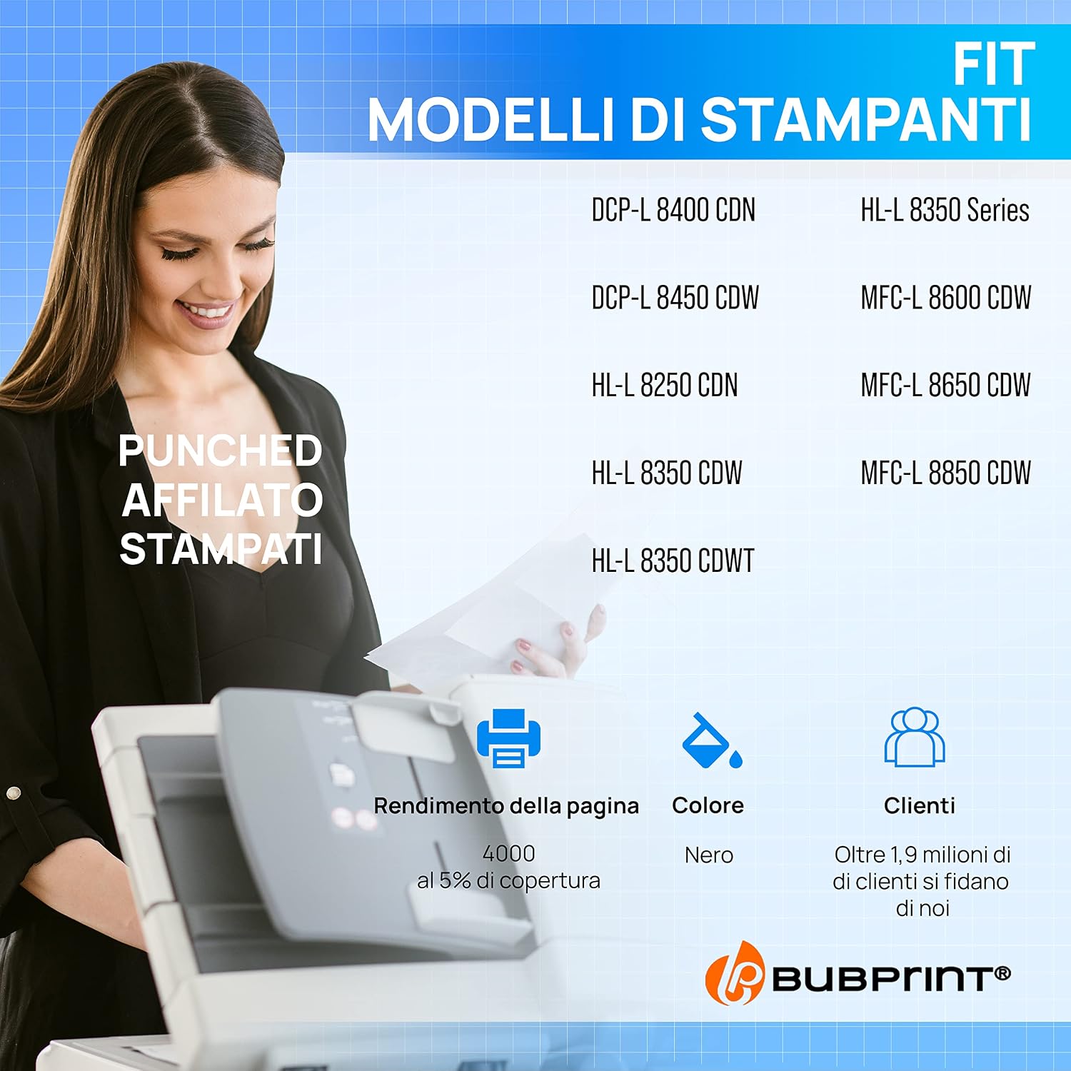 Thumbnail 1 de Toner bubprint compatibile Brother TN-326 – qualità e compatibilità garantita