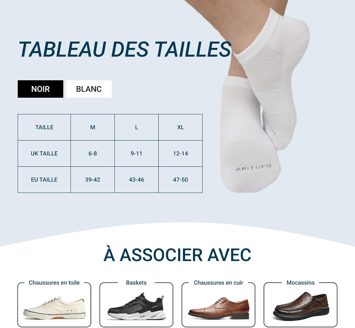 Thumbnail 6 de LOFIR Chaussettes en Bambou Homme 6 paires