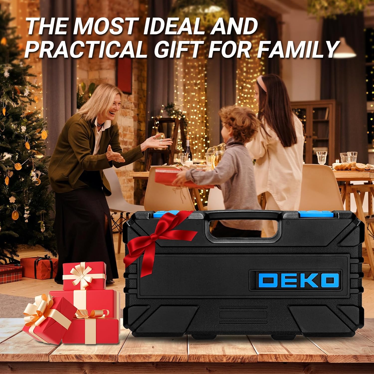 Thumbnail 5 de DEKO Tool Kit 62-Piece Hand Tool Set