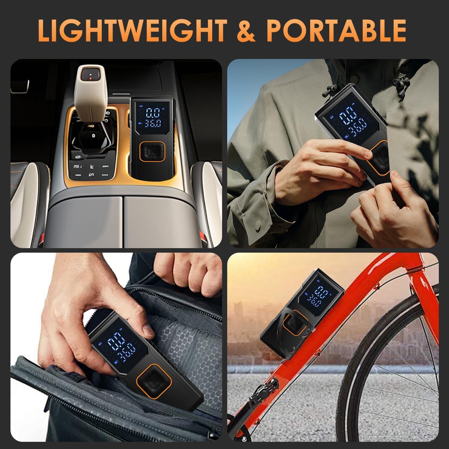 Thumbnail 6 de FUPYG Portable Tire Inflator 150 PSI