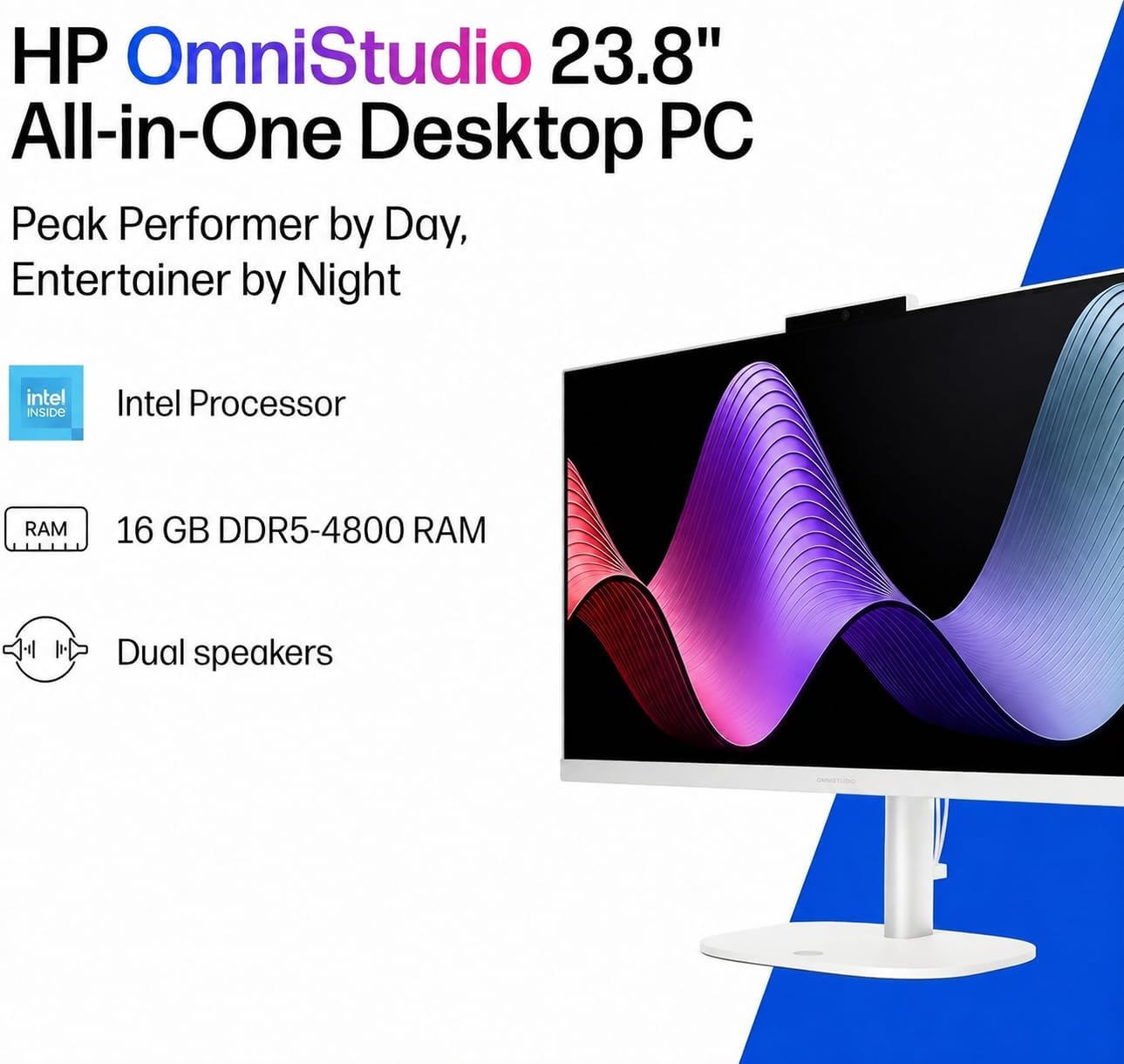 Detalle 2 de HP All-in-One Desktop, 24-inch