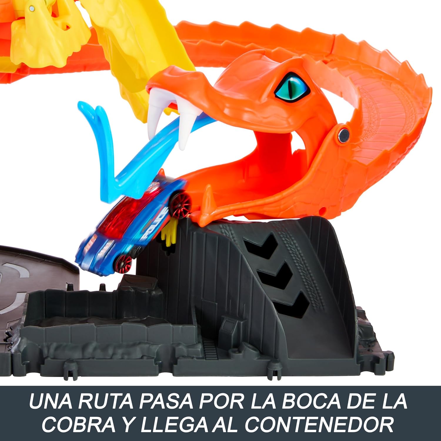 Thumbnail 2 de Hot Wheels City Pizza Slam Pista y Vehículo 🍕🚗 Mattel HTN81
