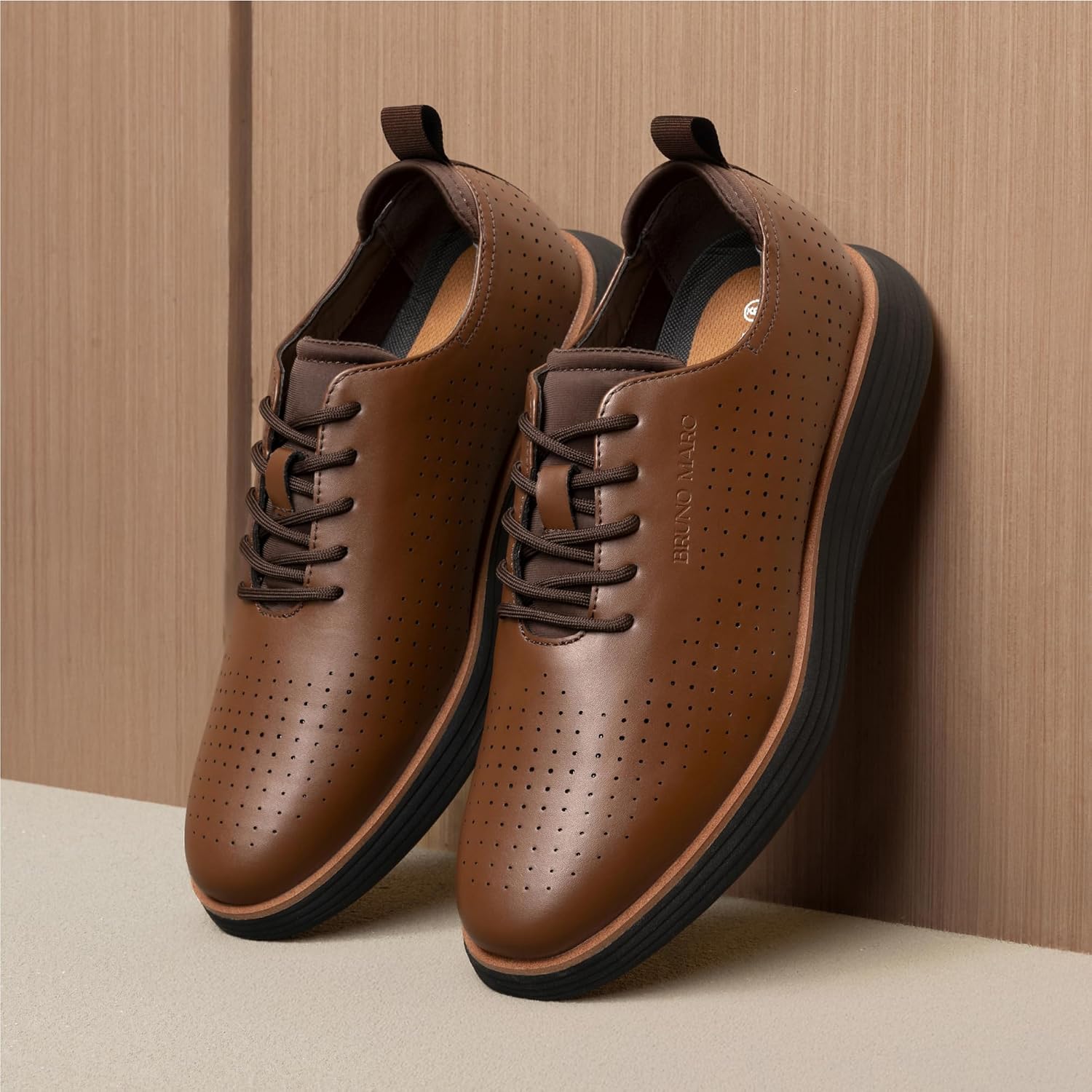 Thumbnail 2 de Bruno Marc Chaussure Oxford respirante