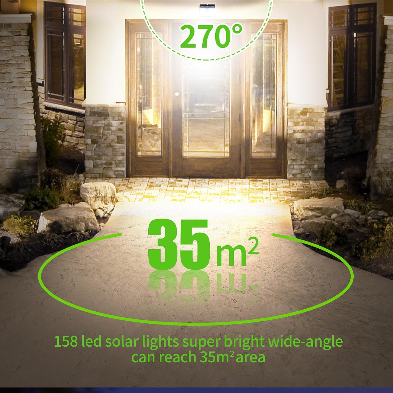Thumbnail 6 de CLAONER Solar Security Light 4-pack ☀