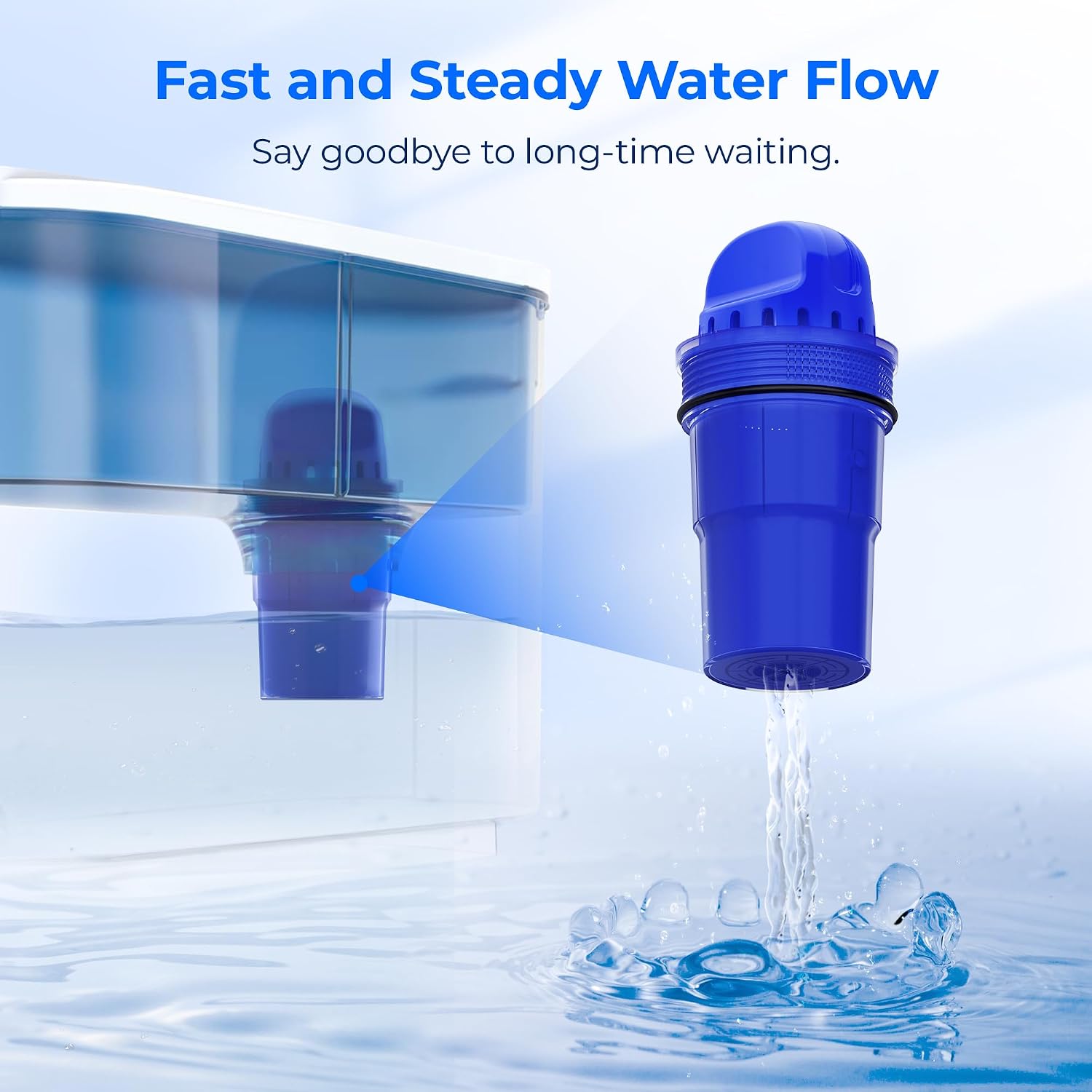 Thumbnail 6 de Waterdrop Pitcher Water Filter Replacement, 2-Pack