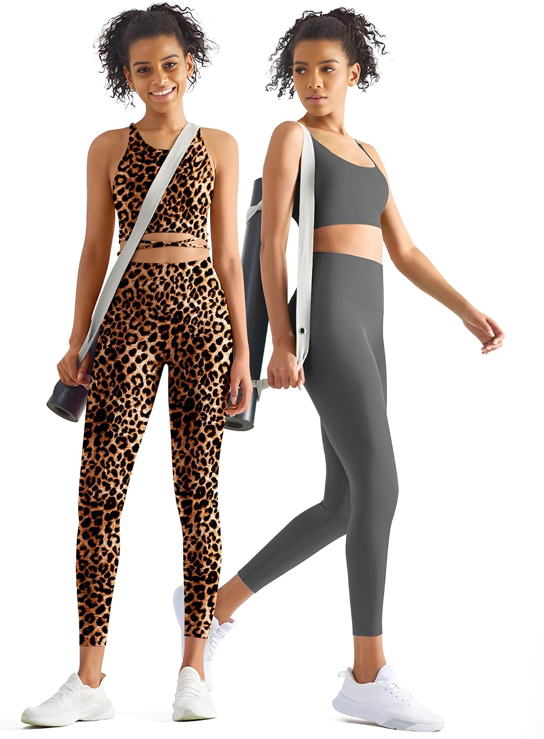 Detalle de GYMGUN Women's Workout Leggings 3-Pack