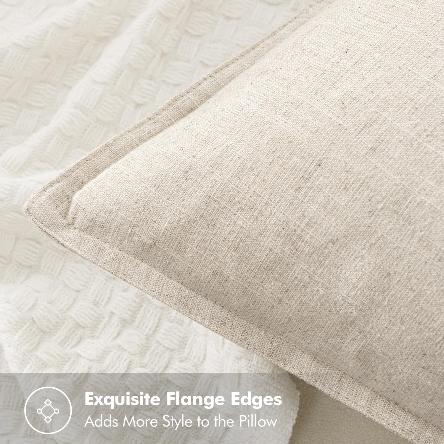 Detalle 2 de MIULEE Decorative Pillow Covers 26x26