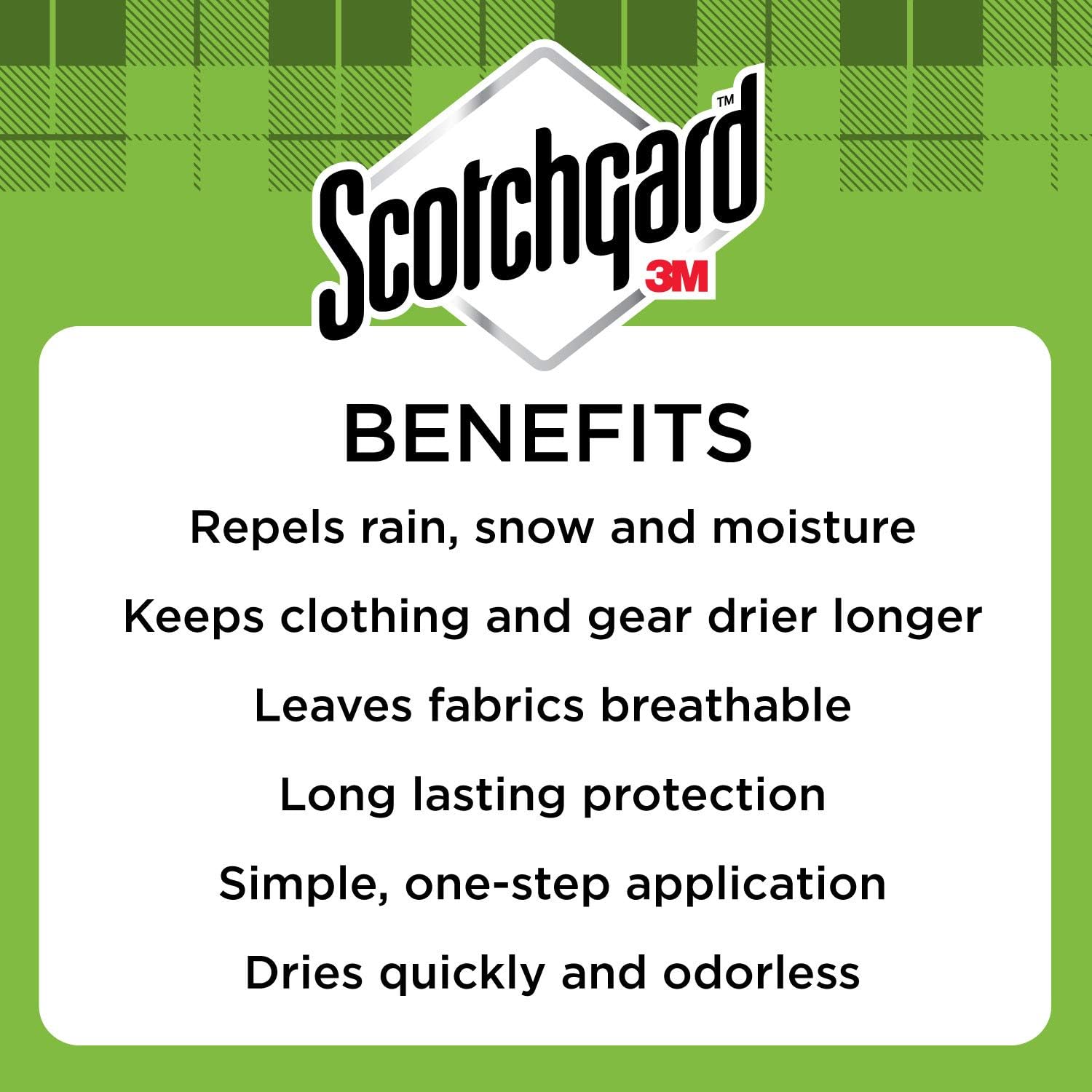 Detalle 2 de Scotchgard Heavy Duty Water Shield 400 ml – Water Repellent Spray for Outerwear, Tents, Backpacks, Canvas, Polyester and Nylon