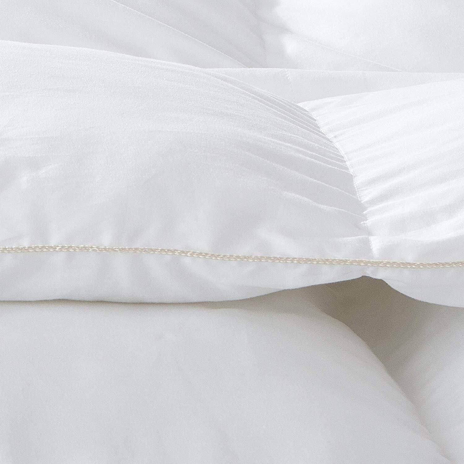 Thumbnail 3 de Luxurious Twin/Twin XL Goose Down Fiber Duvet with Egyptian Cotton Cover and Baffle Box Design
