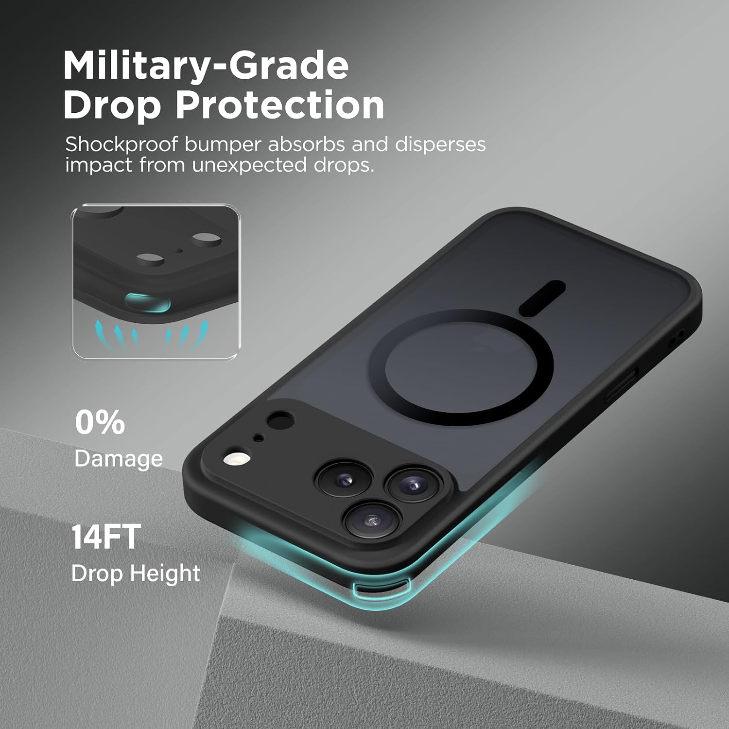 Thumbnail 5 de CAPRARO Magnetic iPhone 17 Pro Case MagSafe