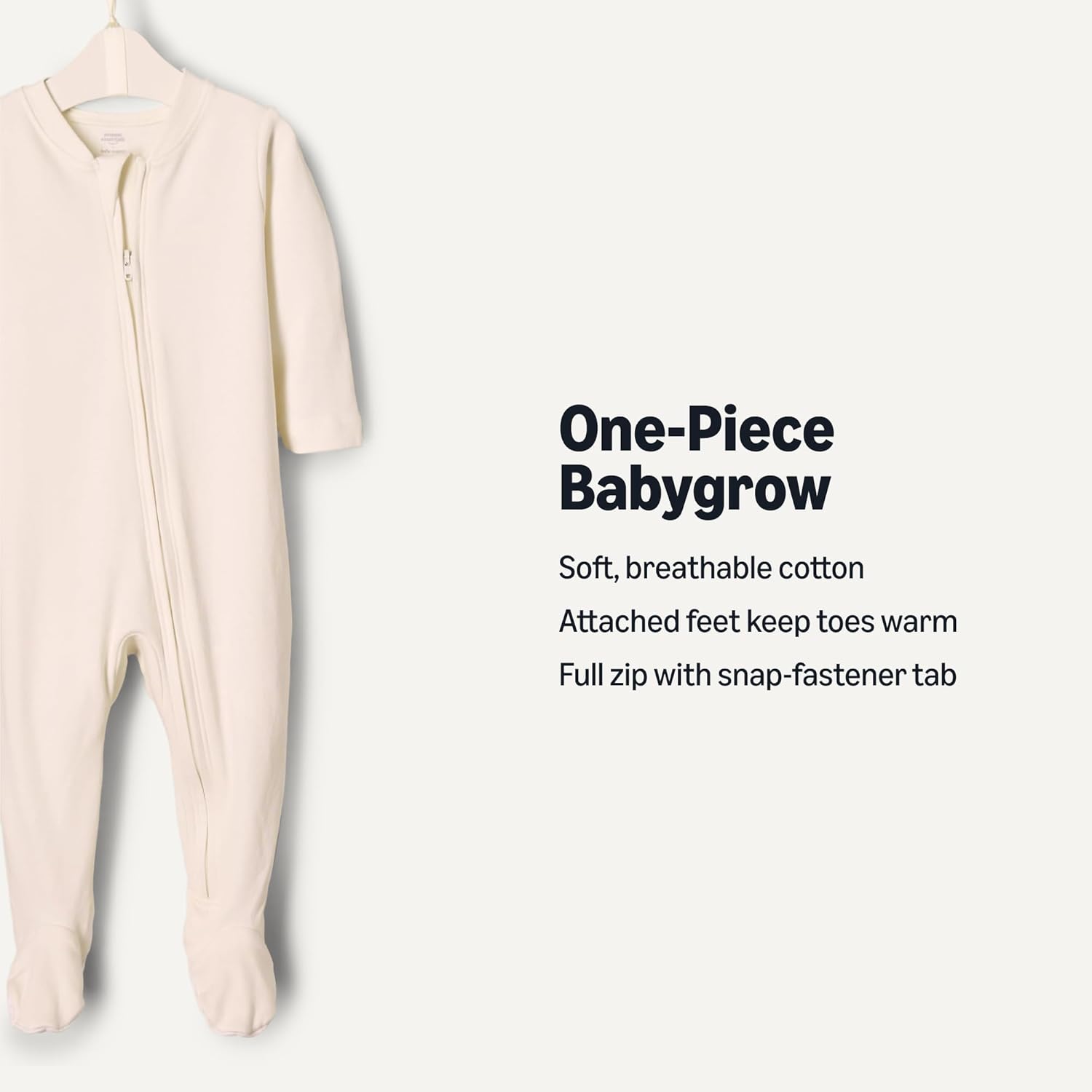Thumbnail 1 de Amazon Essentials x Sofia Grainge Unisex Babies' Cotton Footed Sleepsuit, Pack of 2
