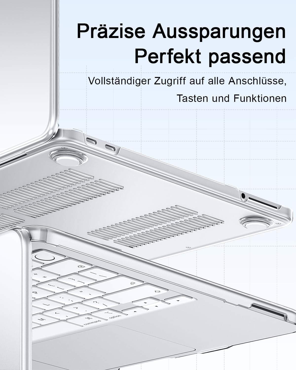 Thumbnail 6 de NPUOLS Schutzhülle für MacBook Neo 13 Zoll 2026 (A3404) – ultradünn, transparent