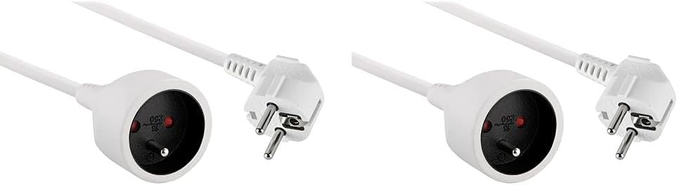 Thumbnail 1 de Electraline 20848025D – Rallonge Prolongateur électrique 10 m, 16 A, 3G1,5 mm², noir