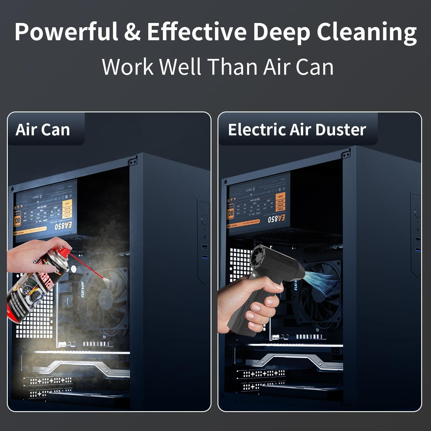 Thumbnail 5 de Compressed Air Duster Cleaner 110000 RPM Cordless
