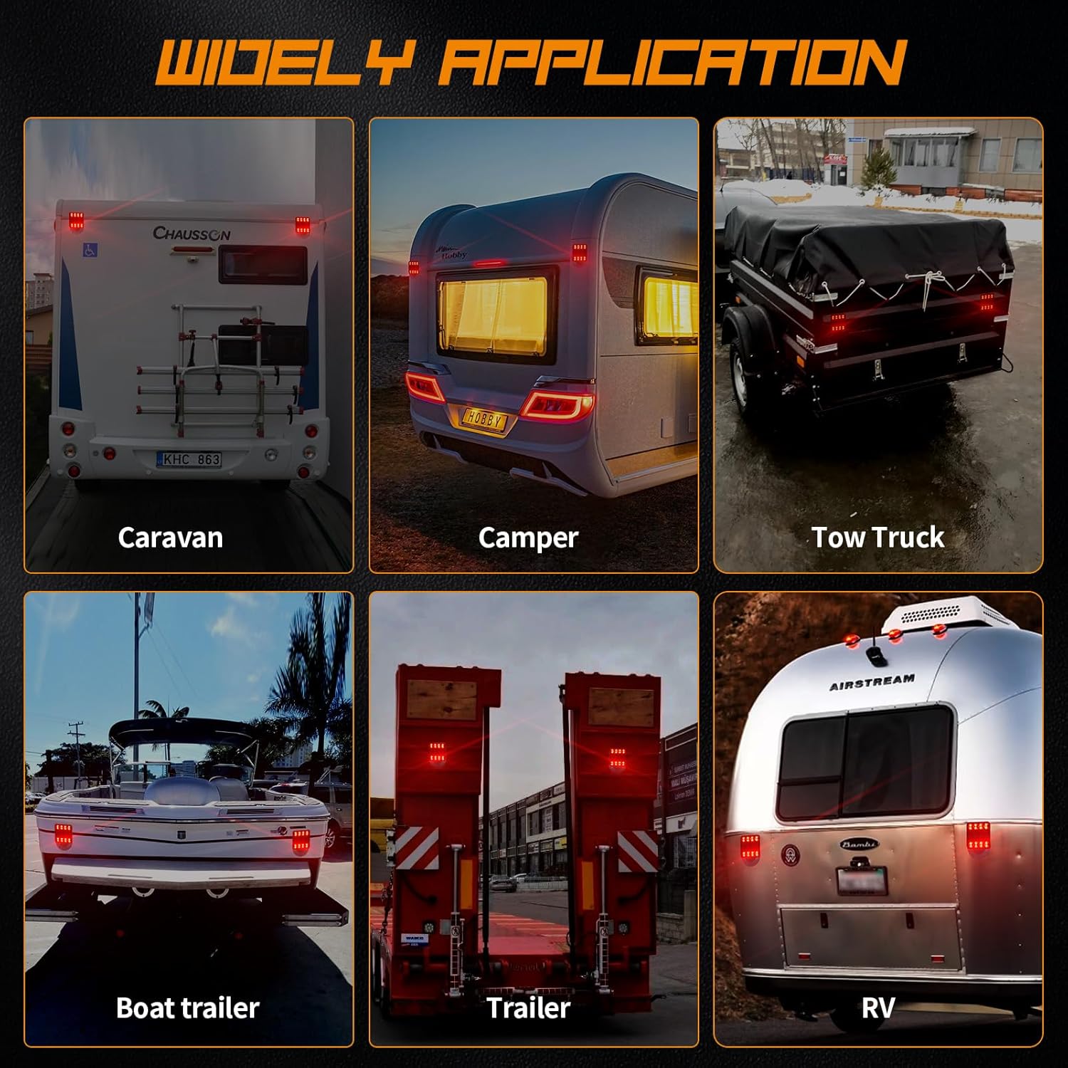 Thumbnail 6 de inhtgeas Wireless Trailer Lights 100ft range
