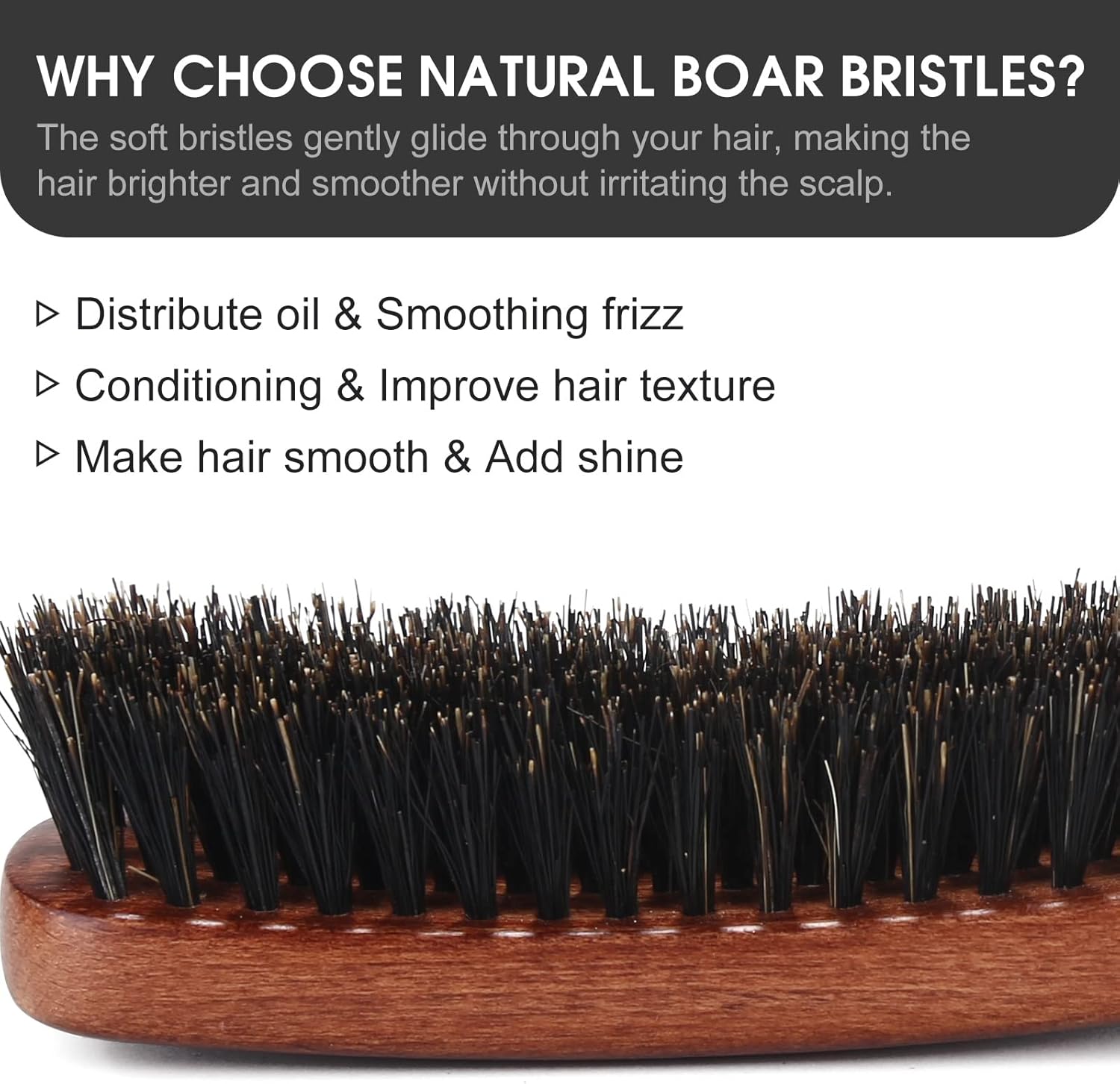 Thumbnail 1 de BESTOOL Brosse à cheveux sanglier 💇♀