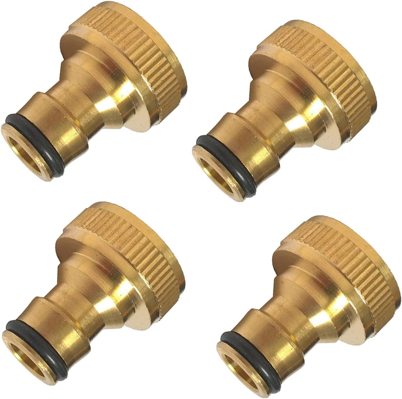 Thumbnail 5 de Hydrogarden 2 Pieces Garden Hose Quick Connector — 3/4 inch Brass Male Thread Adapter