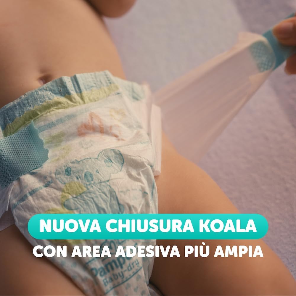 Thumbnail 2 de Pampers Baby Dry Midi Taglia 3 180 pannolini