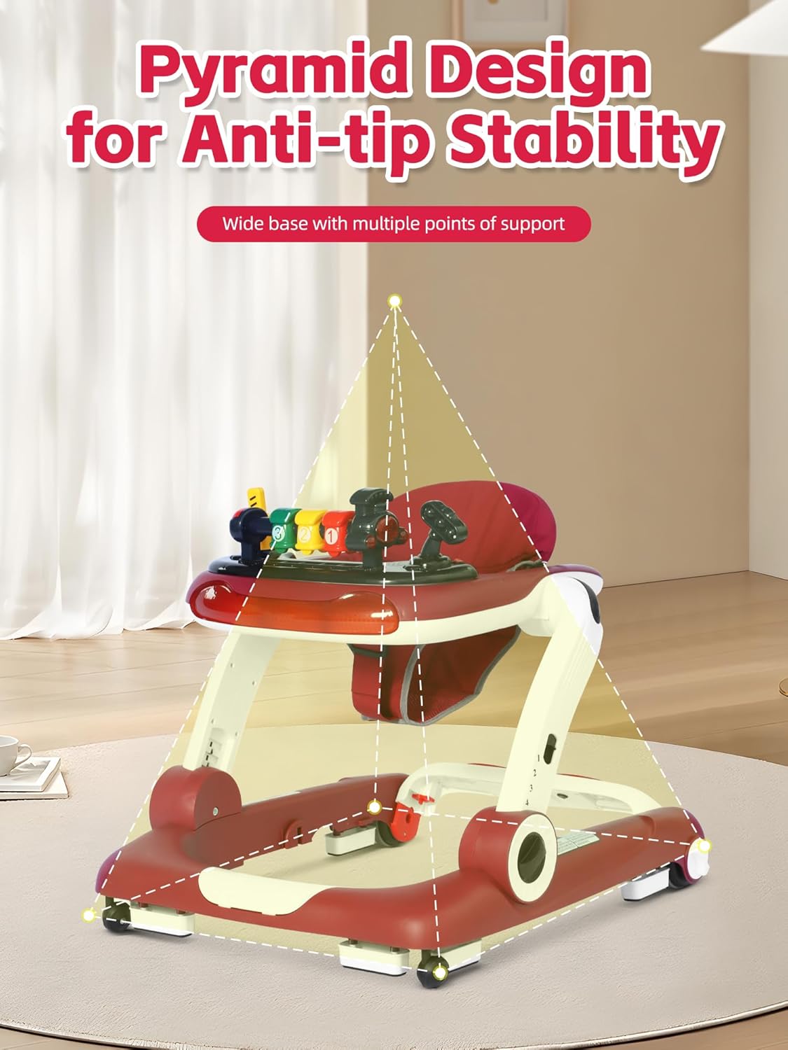 Thumbnail 2 de Music and Lights Baby Walker 6-in-1