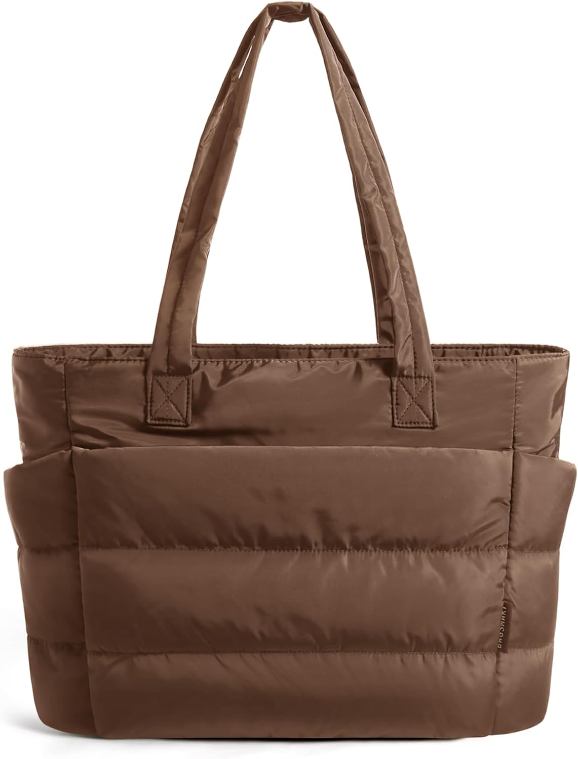 Detalle de bagsmart Tote Bags for Women – 20L Lightweight Taslan Puffer with 15.6" Laptop Compartment