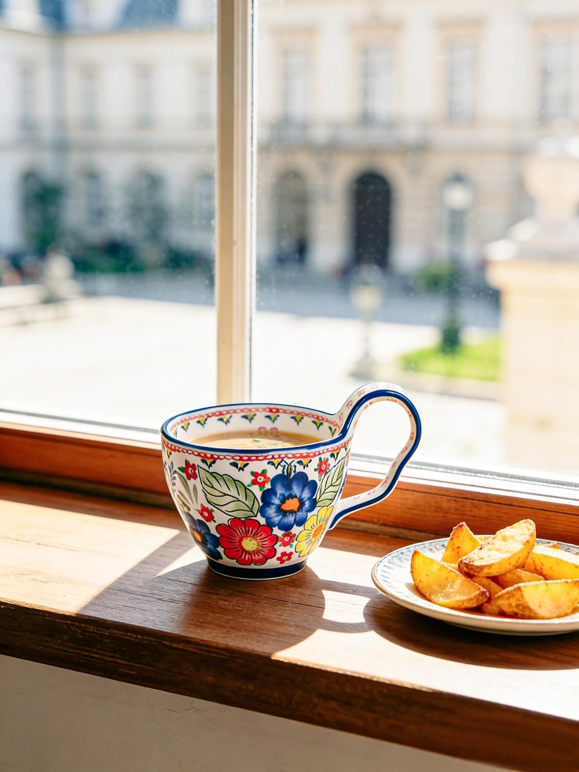 Detalle de Ceramic Soup Mug Bowl, 18 oz