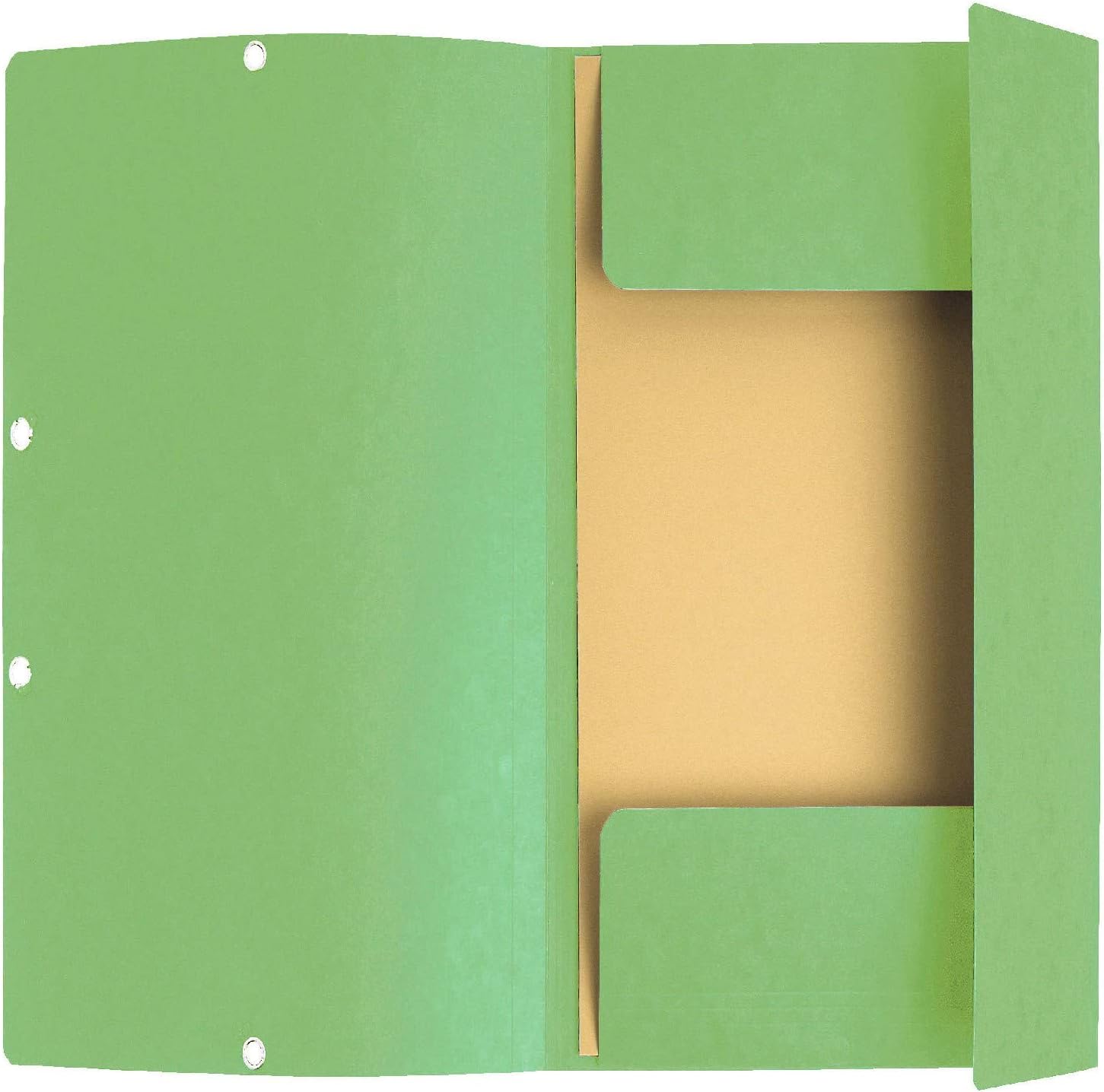 Detalle de Forever elasticizzato 3 flap cartella 400 gsm, confezione 25 (Blue) – carta cartelline con elastico a tre lembi