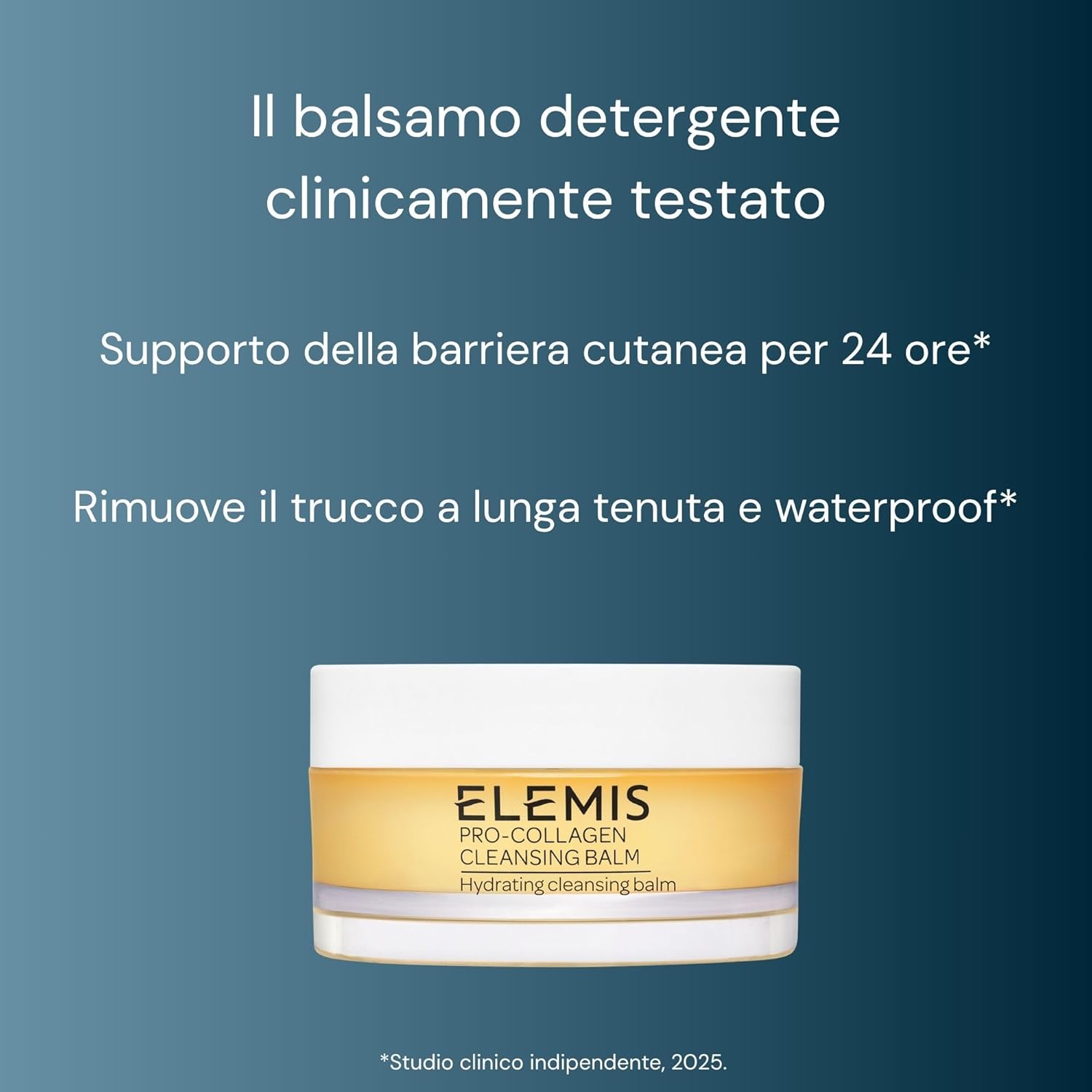 Detalle de Elemis Pro-Collagen Balsamo Detergente 50g – Balsamo viso 3 in 1 per pulizia profonda, rosa e classico