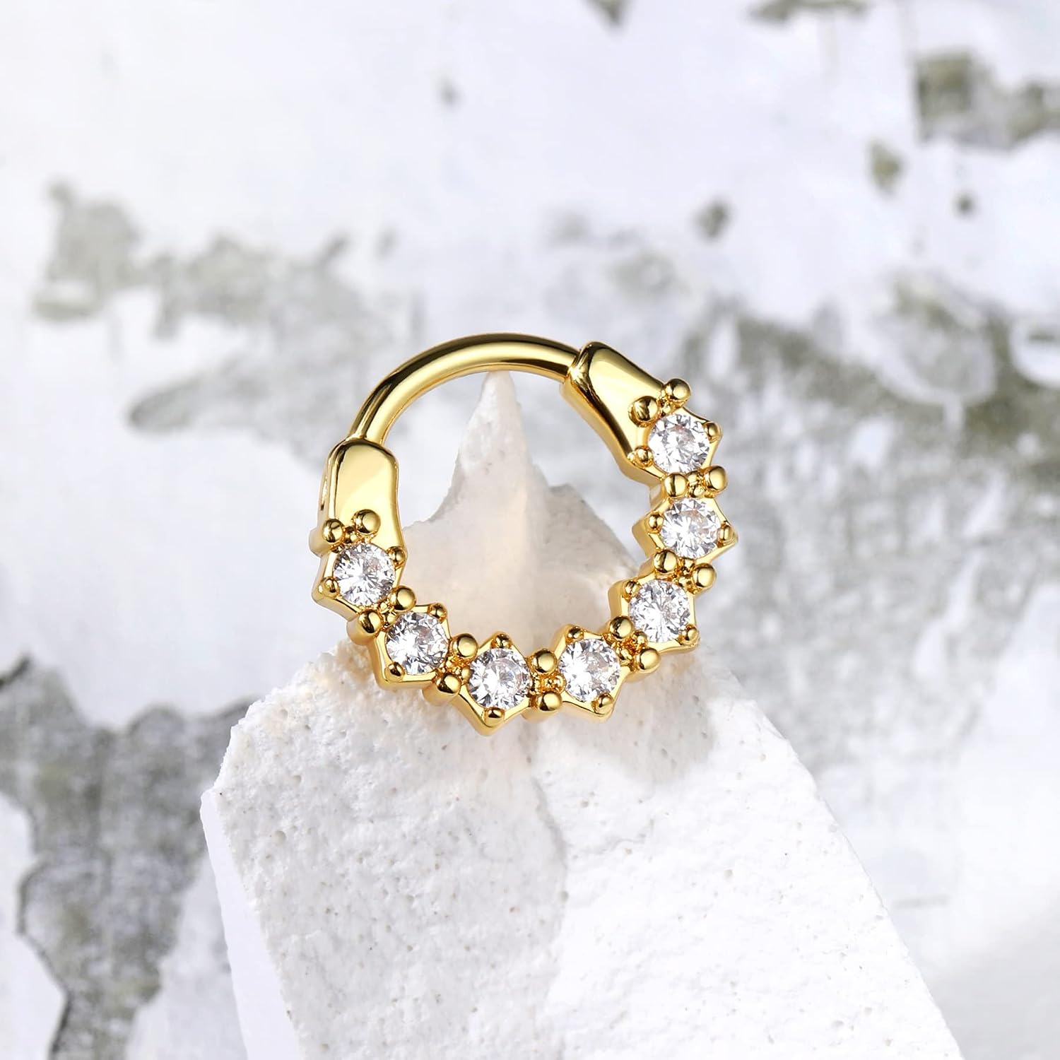 Detalle 2 de CM Crareesi Mania septum ring 16G