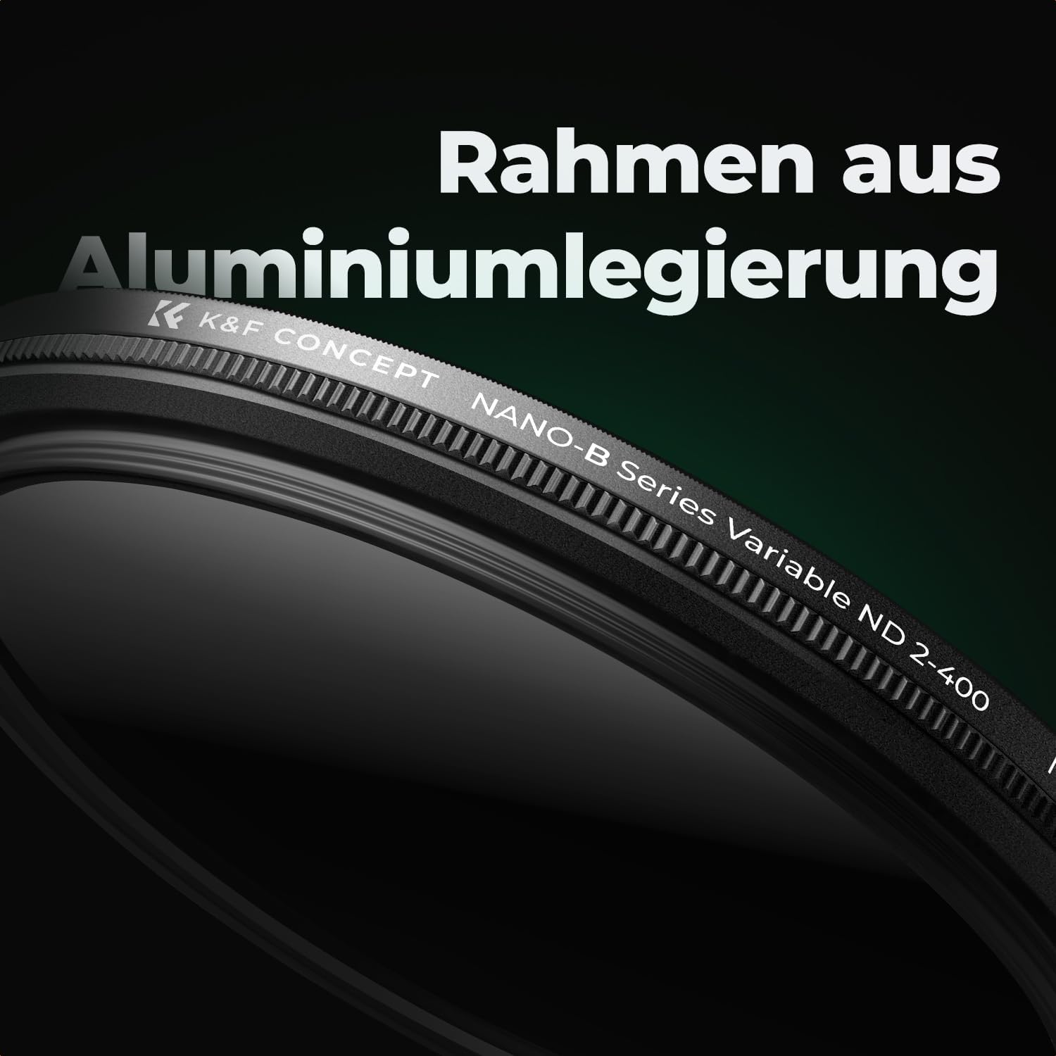 Detalle 1 de K&F CONCEPT 67mm ND Filter ND2-400
