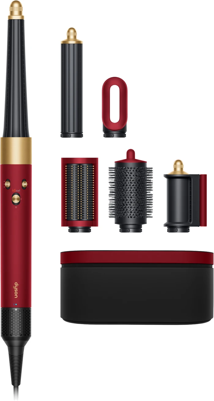 Thumbnail 23 de Dyson Airwrap i.d. Straight + Wavy Samtrot/Gold – App-gesteuert, vielseitig stylen