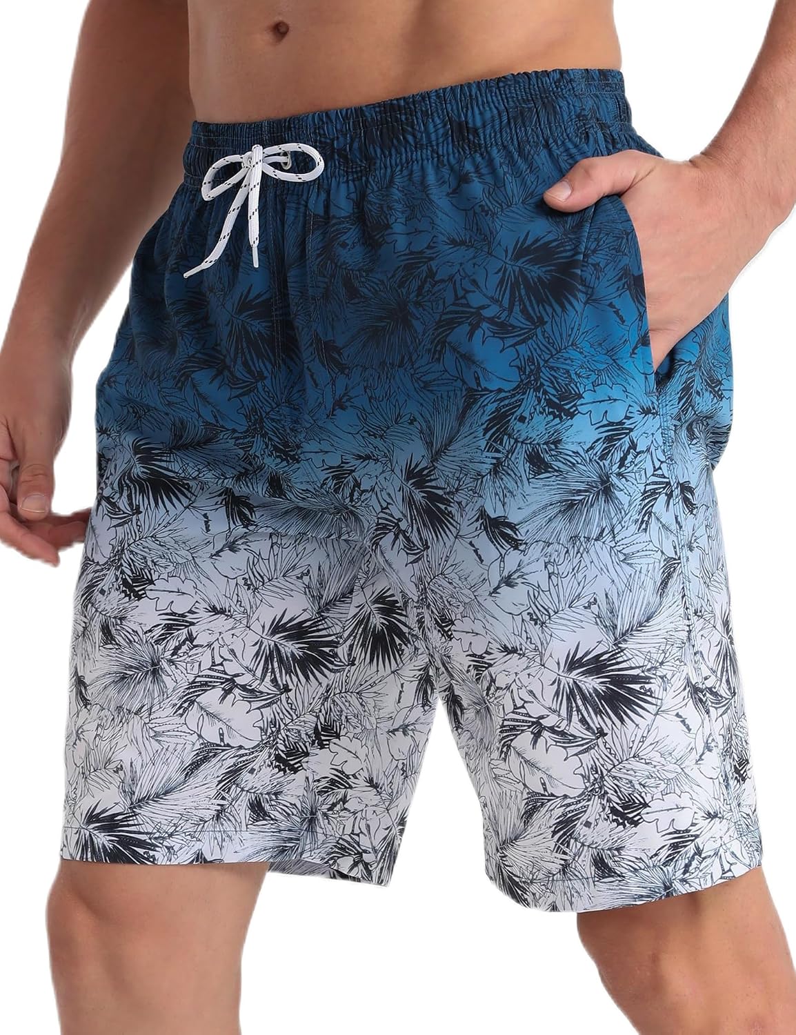 Thumbnail 6 de APTRO Herren Badehose Lang Boardshorts mit Innenslip – schnelltrocknend, wasserabweisend