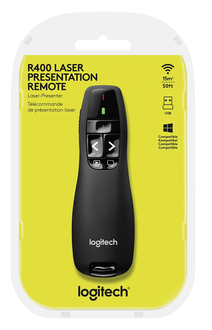 Thumbnail 9 de Logitech R400 Kabelloser Presenter 15 m