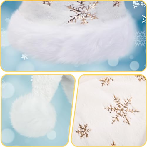 Detalle de Bonnet de Noël CITÉTOILE en velour ⚡