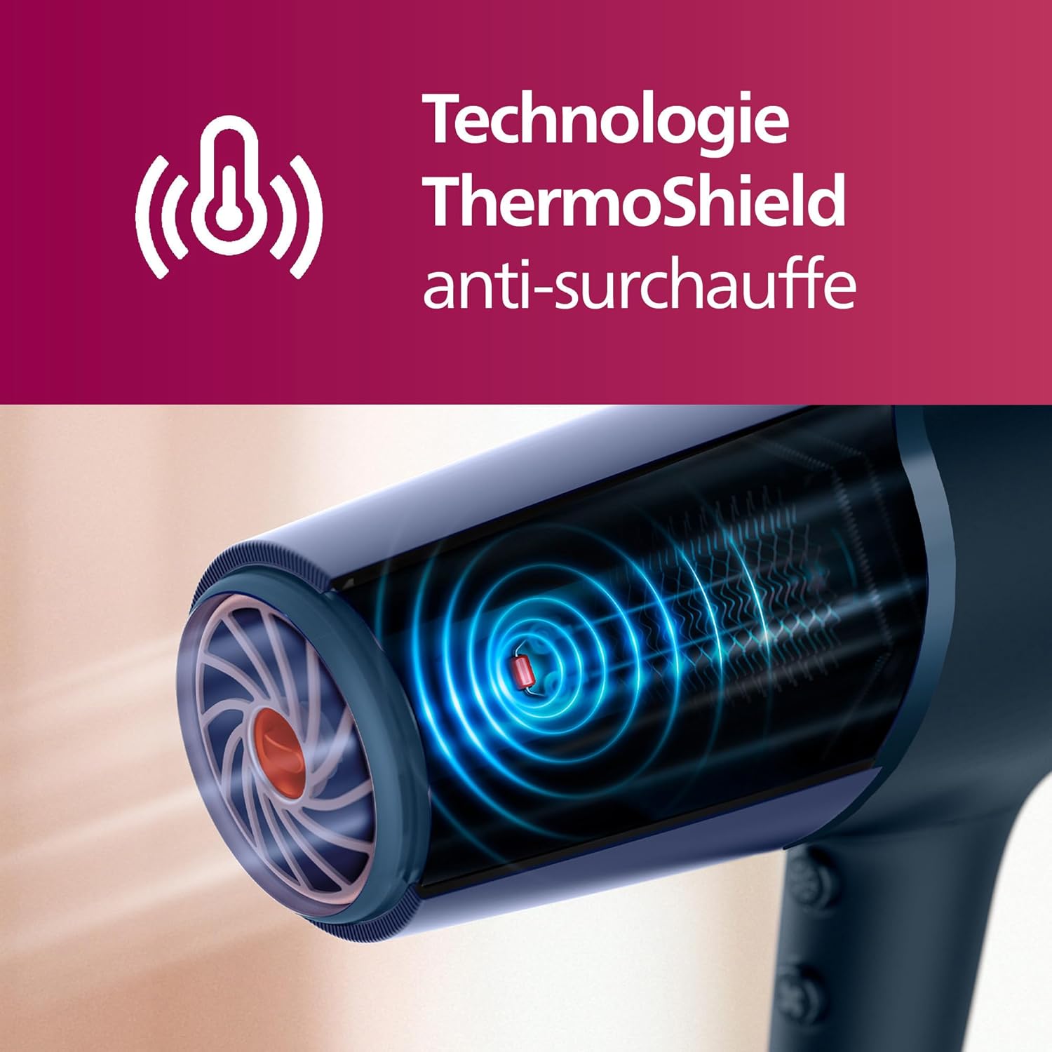 Detalle 2 de Philips 5000 Series sèche-cheveux 2300 W ⚡