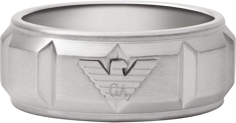 Thumbnail 1 de Emporio Armani EGS2908040 Herrenring Edelstahl – Ohne Edelstein