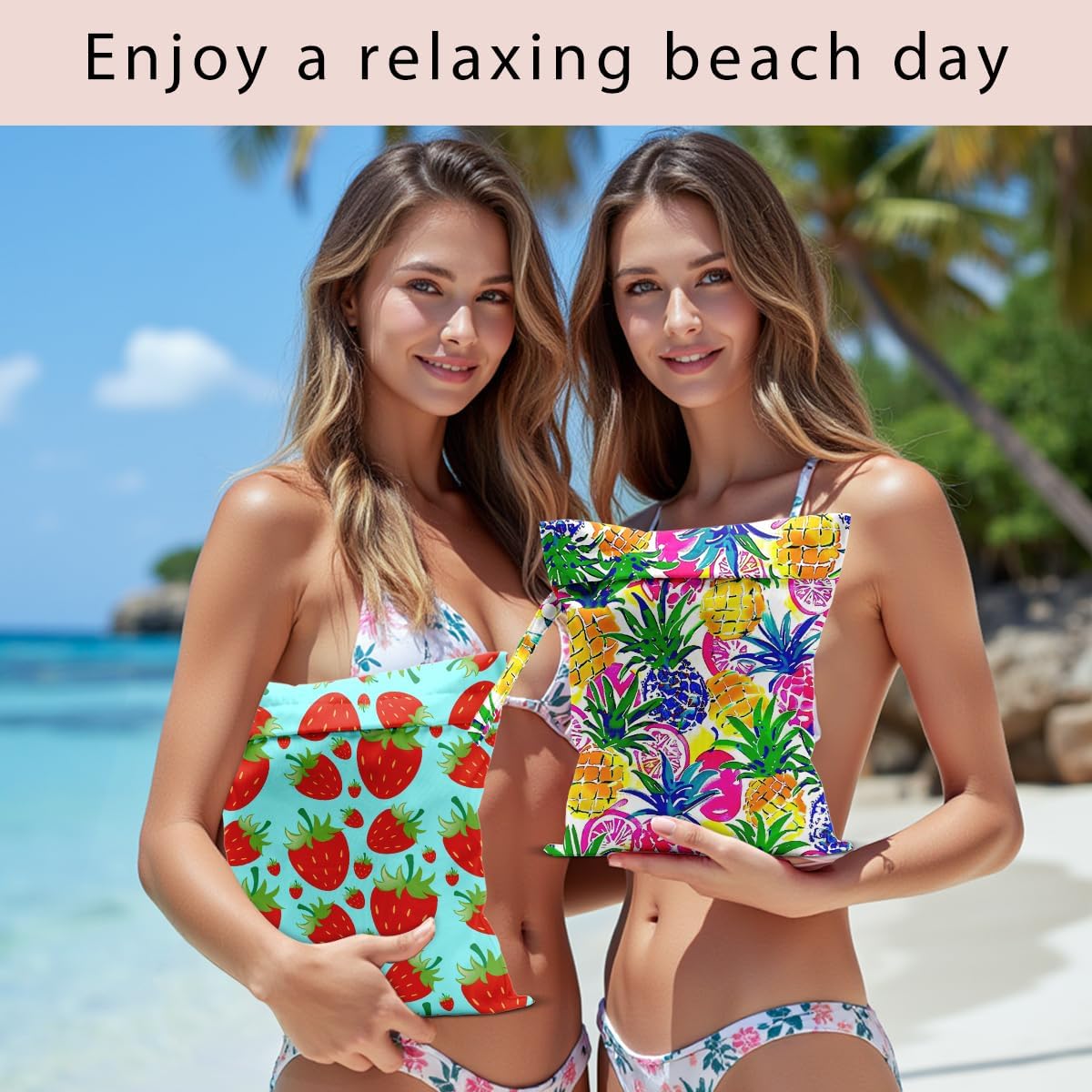 Detalle 2 de zcyxuuw Swimsuit Bag 10.2 × 12.6 Inches