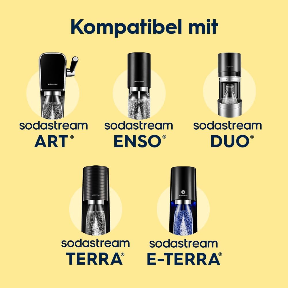 Detalle de SodaStream Fizz & Go Cool Edelstahl-Doppelwandflasche (0,9 L) – isoliert, kompatibel mit Quick-Connect
