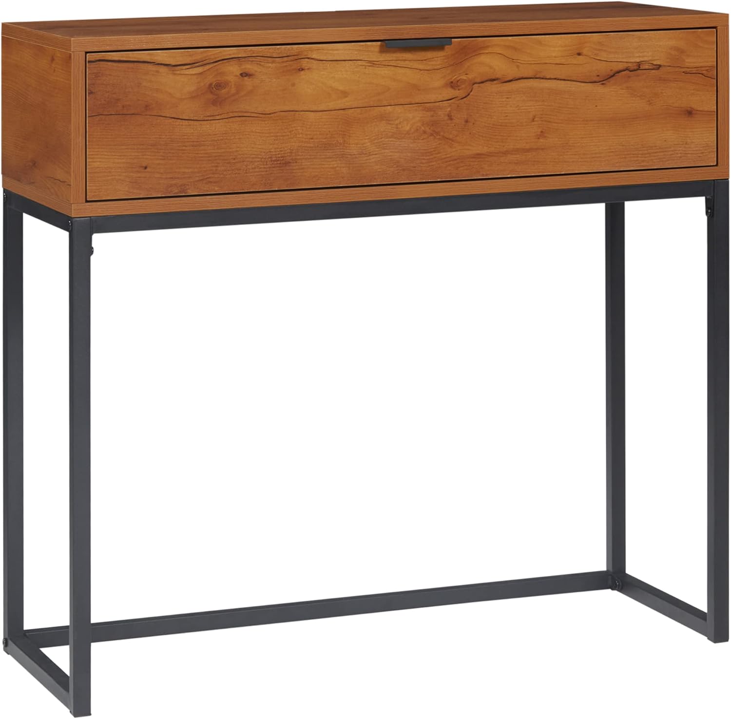 HOMCOM Console Meuble — Table Console Moderne, 80 x 30 x 76 cm, Marron