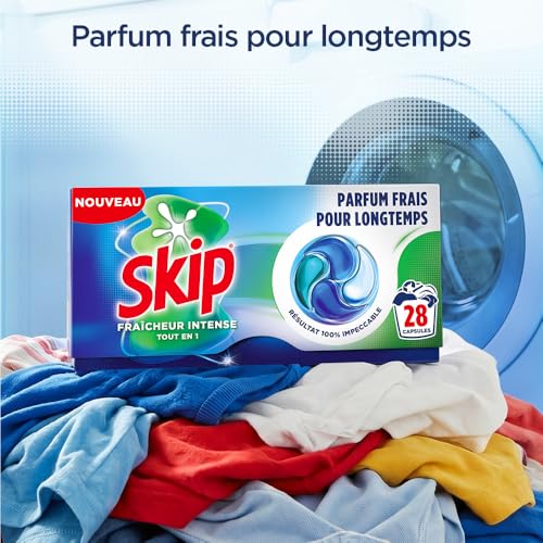 Thumbnail 8 de Skip Capsules Lessive Tout en 1 Fraîcheur Intense 4x28 lavages