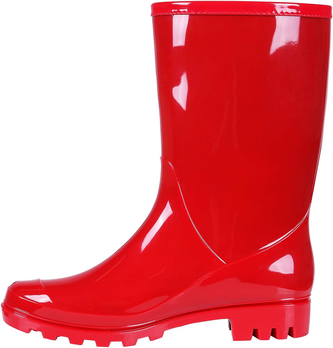 Detalle de Evshine Women's Rain Boots, Mid-Calf