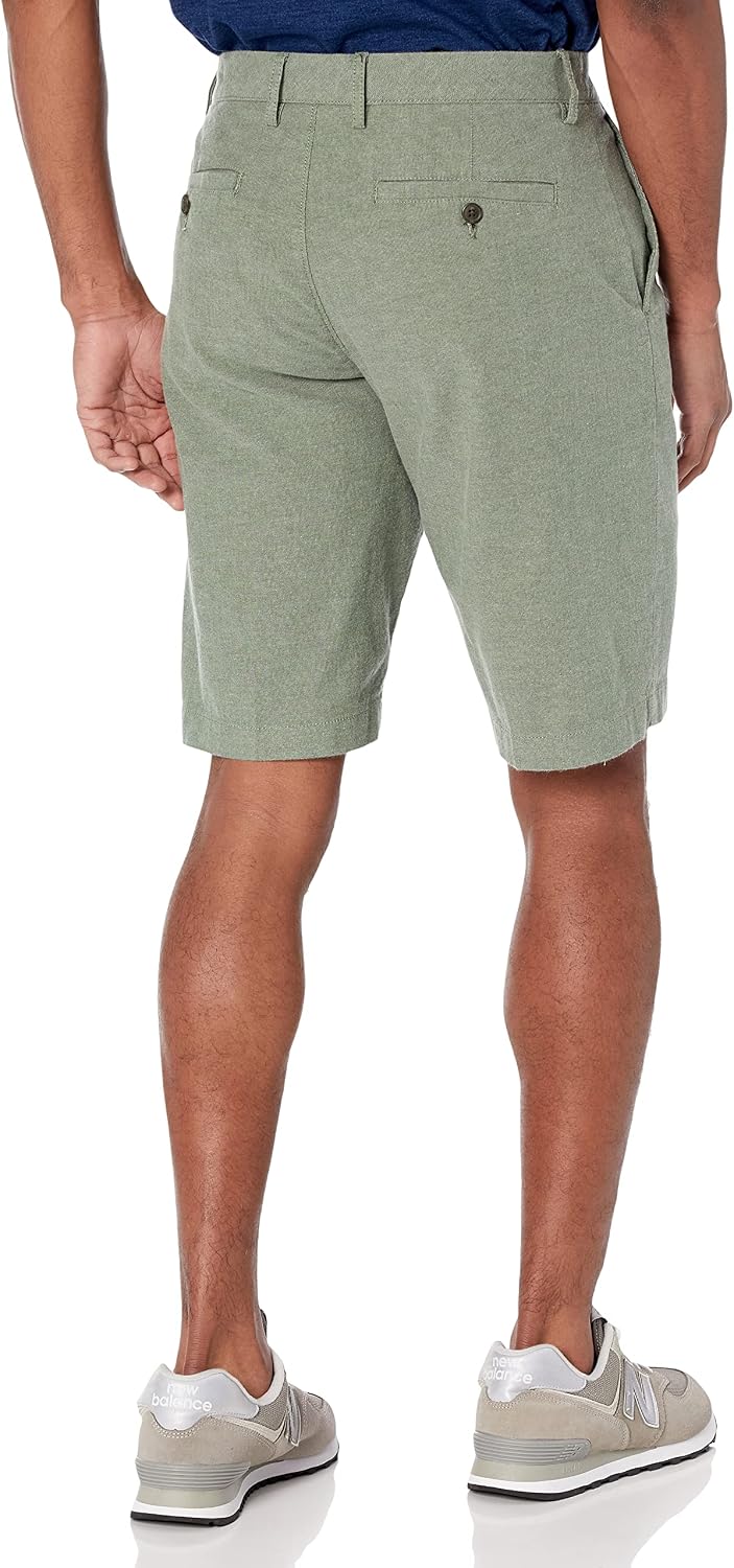 Detalle 2 de Amazon Essentials Men's Slim-Fit 11" Lightweight Comfort Stretch Oxford Shorts