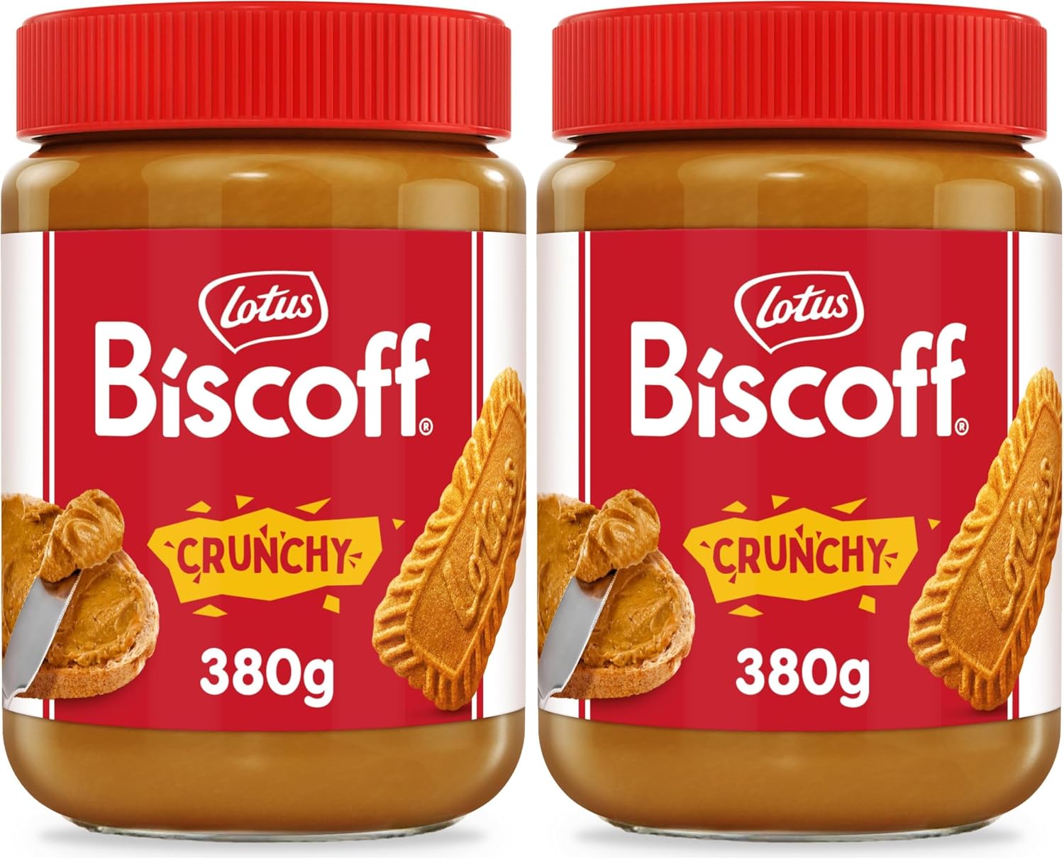 Thumbnail 6 de Lotus Biscoff Crema Spalmabile Croccante 380 g – Biscotto Caramellato, Vegana e senza Noci