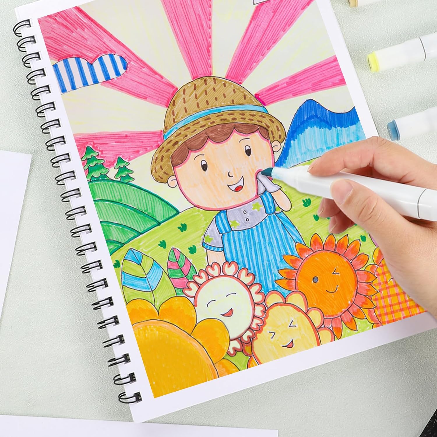 Thumbnail 6 de Thboxes A4 Sketch Book 200GSM